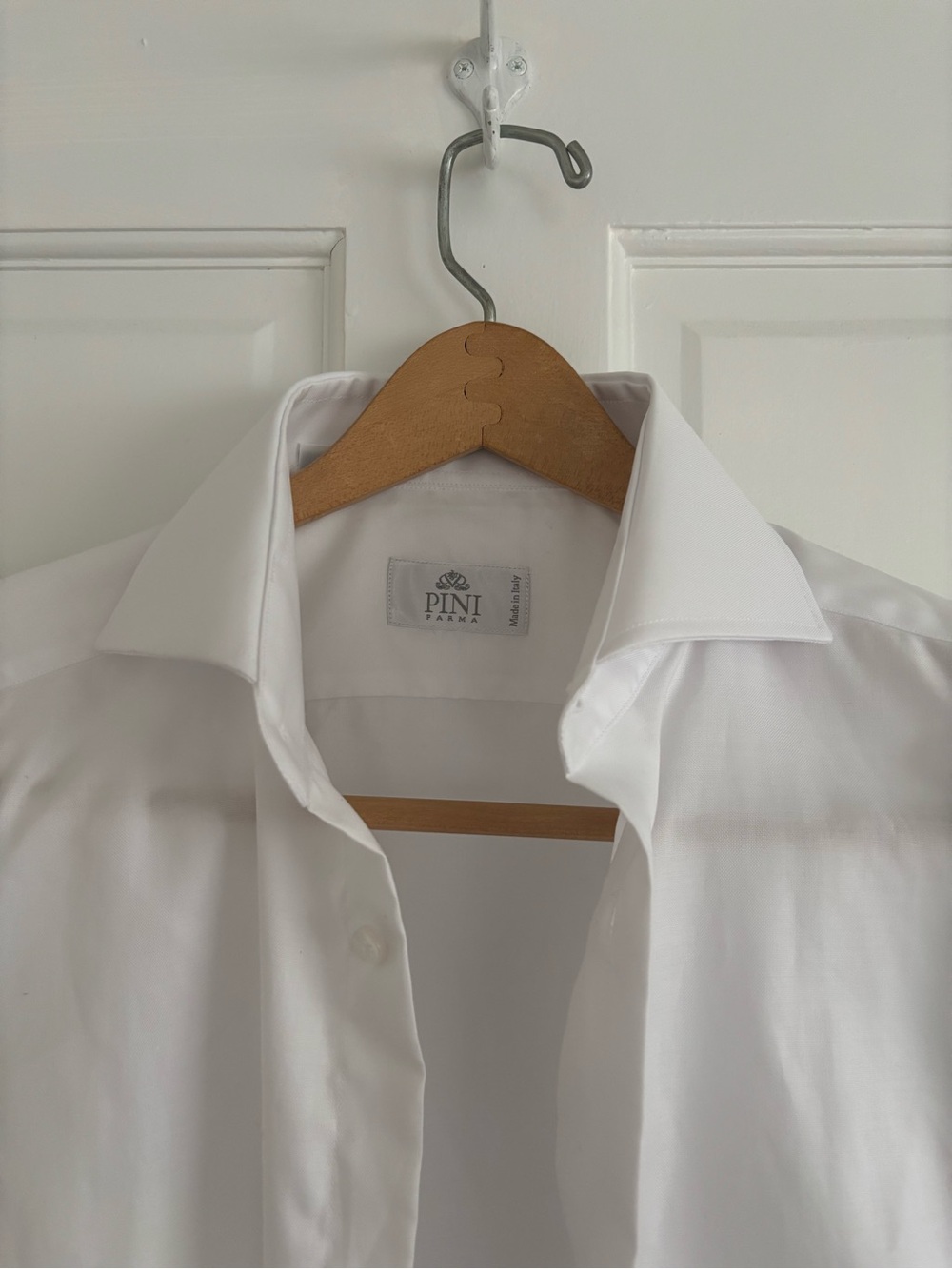 Pini Parma white classic tailored shirt - Picture 5 of 5